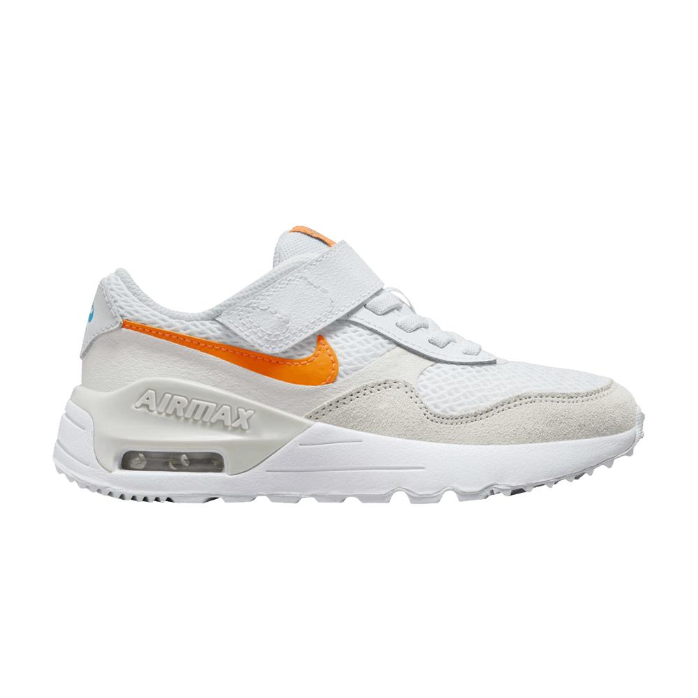 Nike Air Max SYSTM PS  White Total Orange  DQ0285-114