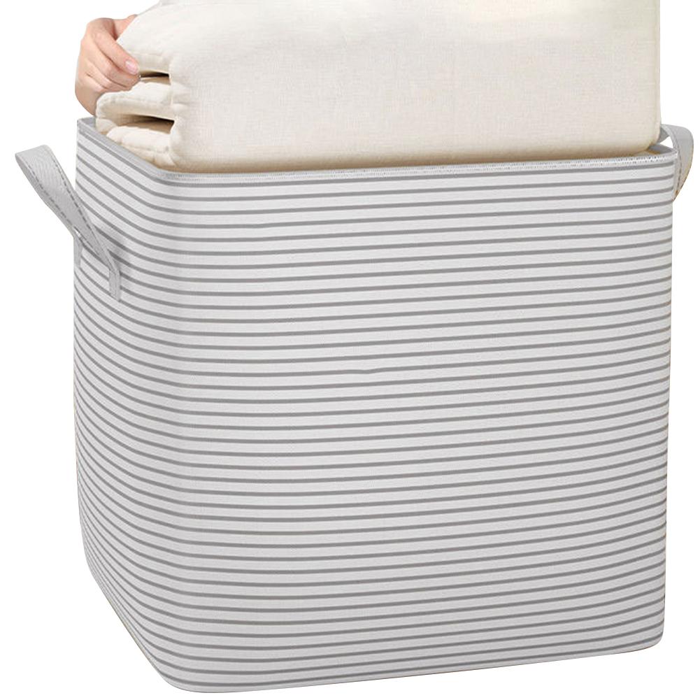 Extra Large Storage Bag Non-Woven Closet Clothes Organizer Breathable Clothing Quilt Storage Container for Home Bedroom arancione