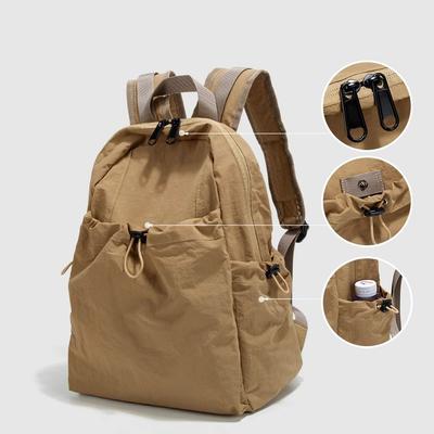 Sac à dos léger pour homme de voyage nouvelle version coréenne sac à dos imperméable décontracté pour étudiant(e) d'école secondaire sac d'école de voyage grande capacité