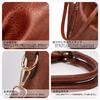 BUKESIYI Sling Shoulder PU Mini Bag Women's Handbag, Leather, Brown, JP77168, Tote/Pochette, Shoulder/Crossbody