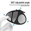3 In 1 Car Blind Spot Mirror Wide Angle Mirror 360 Rotation Adjustable Convex Rear View Mirror View Front Wheel Auto Car