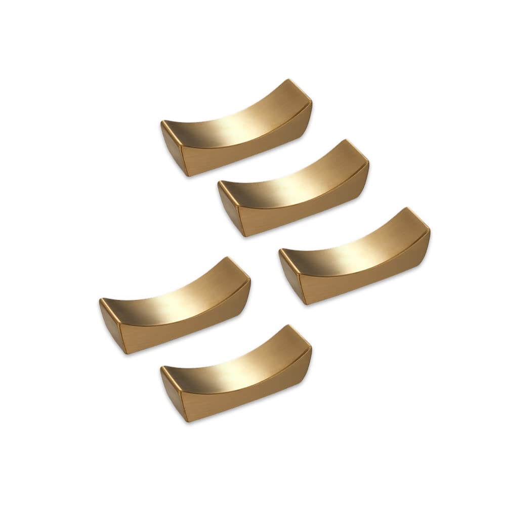 Nicheez Stainless Steel Chopstick Simple Cutlery Set of 5 Rests, Design, Rest, (Gold)