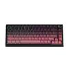 In Stock Three-Mode Wireless Mechanical Keyboard with Wired/Bluetooth Options, Color Blocking, Knob, Hot-swappable Keys, and Side Engravings