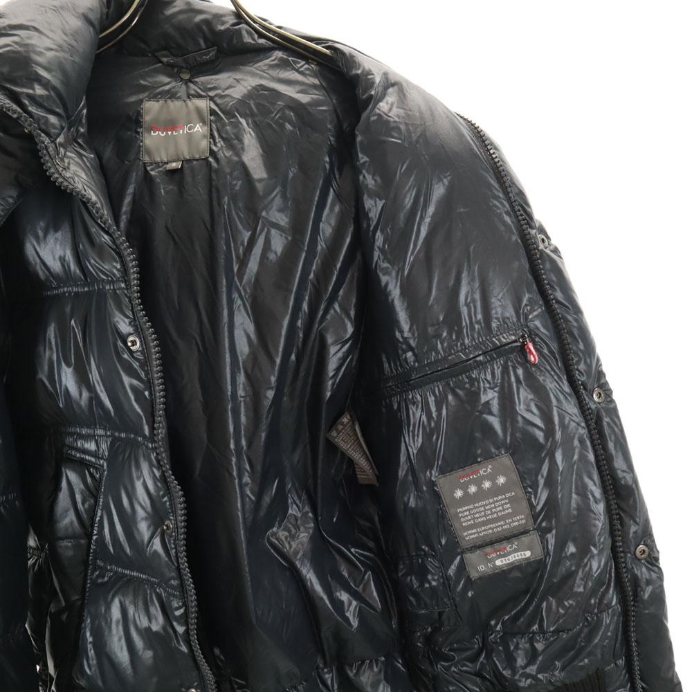 DUVETICA Péřová bunda S Tmavě šedá Pánská Použitá