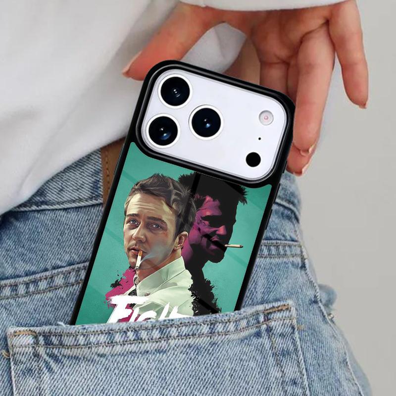 Amazing Fight Club Posters Phone Case for iPhone 16e 15 14 13 12 17 Pro Max Plus Air 17pro Cover Coque