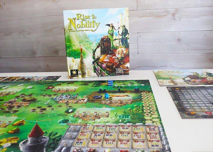 Jeu De Societe - Jeu De Plateau Tcg Factory - TCGRISNOB01 - EDGE JUEGOS Rise To Nobility