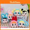 Adorable Fluffy Doodoo Girl Keychain Plush Key Ring Cute Bag Charm For Couples