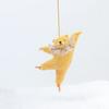 New Cartoon Kawaii Dancing Bear Plush Doll Room Bedside Pendant Creative Ins Ballet Bear Plush Car Pendant Kids Birthday Gift