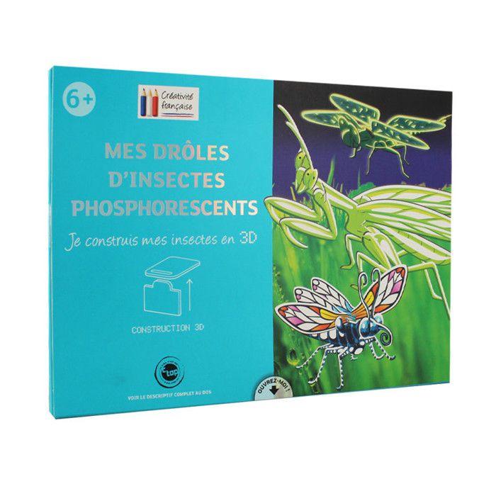 Kit créatif - Insectes à assembler - Construction 3D - A partir de 6 ans