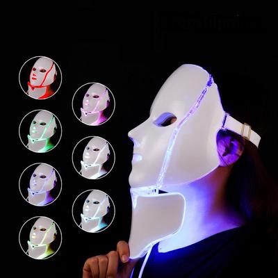 7 barev Photon Electric LED Facial Mask LED maska ​​Light Therapy Beauty Péče o pleť