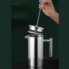 27oz French Press Coffee Maker 304 Stainless Steel Double Wall Coffee Press  Office Coffee