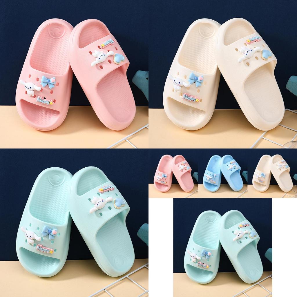 Comfortable Eva Cartoon Style Girls Indoor Slippers Non-slip Soft Sole For All Seasons