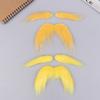 Mustache And Eyebrows Set Self Adhesive Beard Moustache Cosplay Costume Accessories For Kid Adult