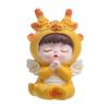 Auspicious Cartoon Dragon Crafts Cartoon Dragon Statue Dragon Baby Ornament  Chinese New Year