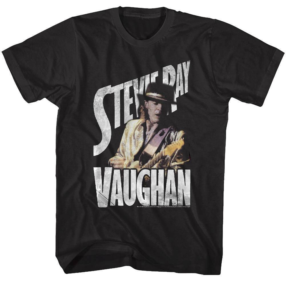 Stevie Ray Vaughan Live Alive Rock Guitarist Men T Shirt S
