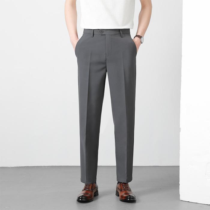 Spring and Summer New Versatile Casual Pants Trendy Design Sense Small Pants Men's Casual Pants Men's Trendy