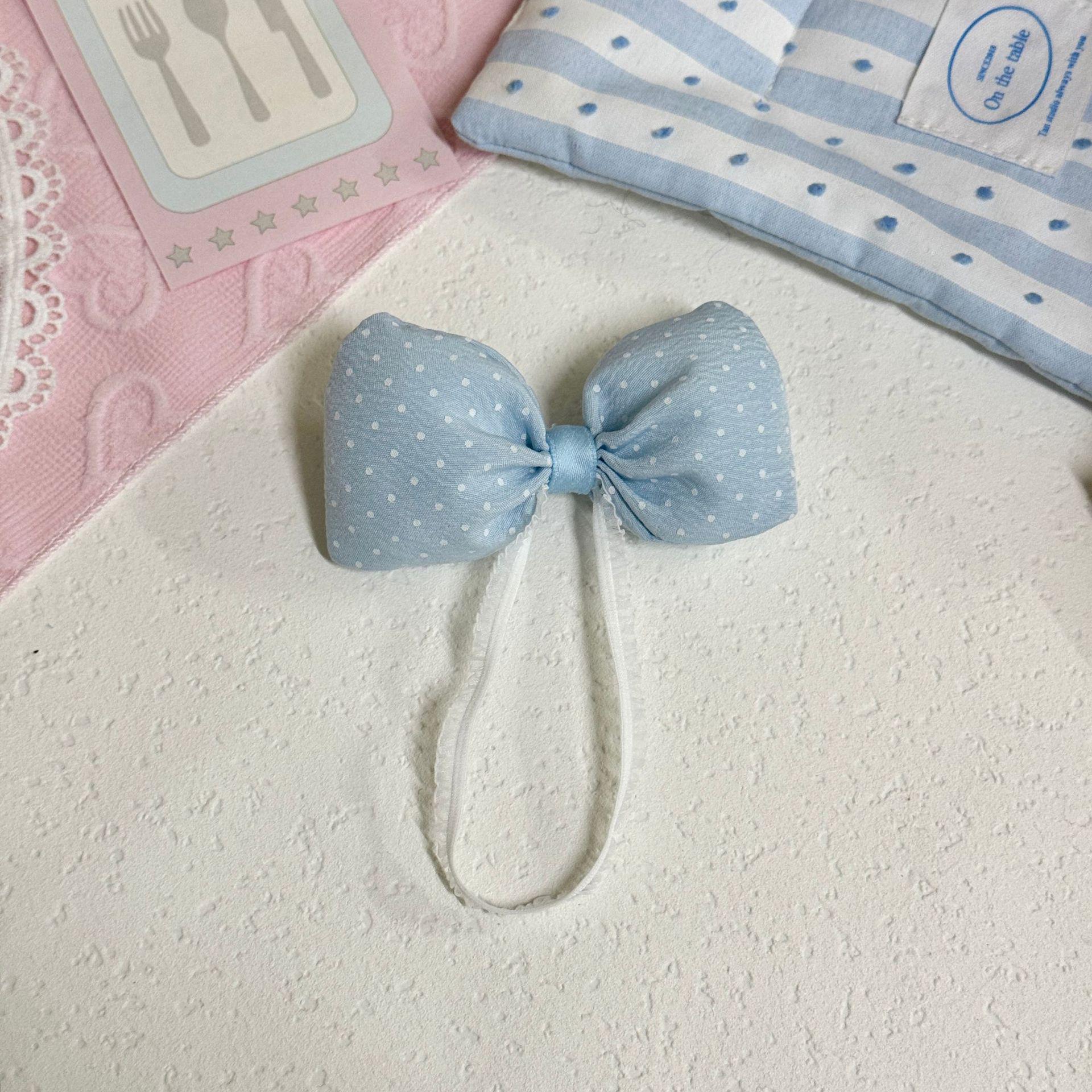 Original Zsiga Gaji Jie Padded Bow Lace Headband for BJD 3-Point Big Head Size