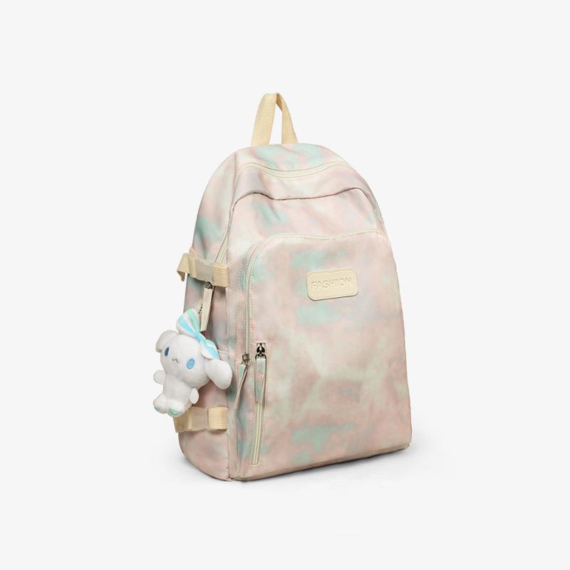 

Large Capacity Contrasting Color Versatile High School College Student Leisure Burden Reduction Backpack Leisure Backpack