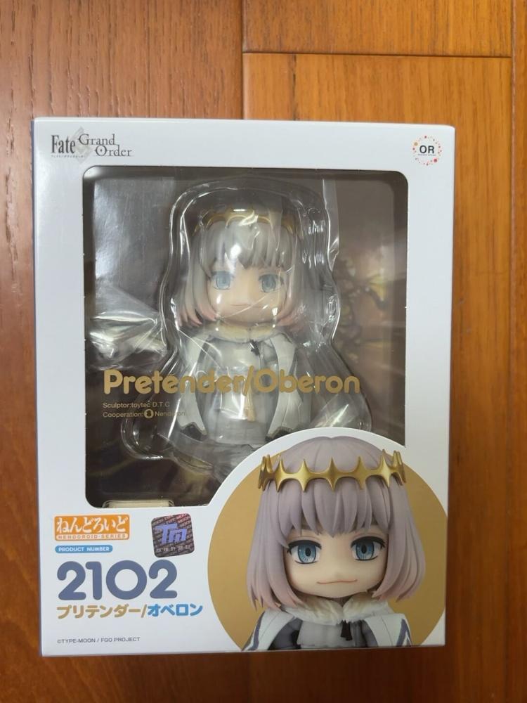 

Original NO.2102 Fate/Grand Order Oberon GO FATE Character Wears Cartoon Figures Model Collection Toy