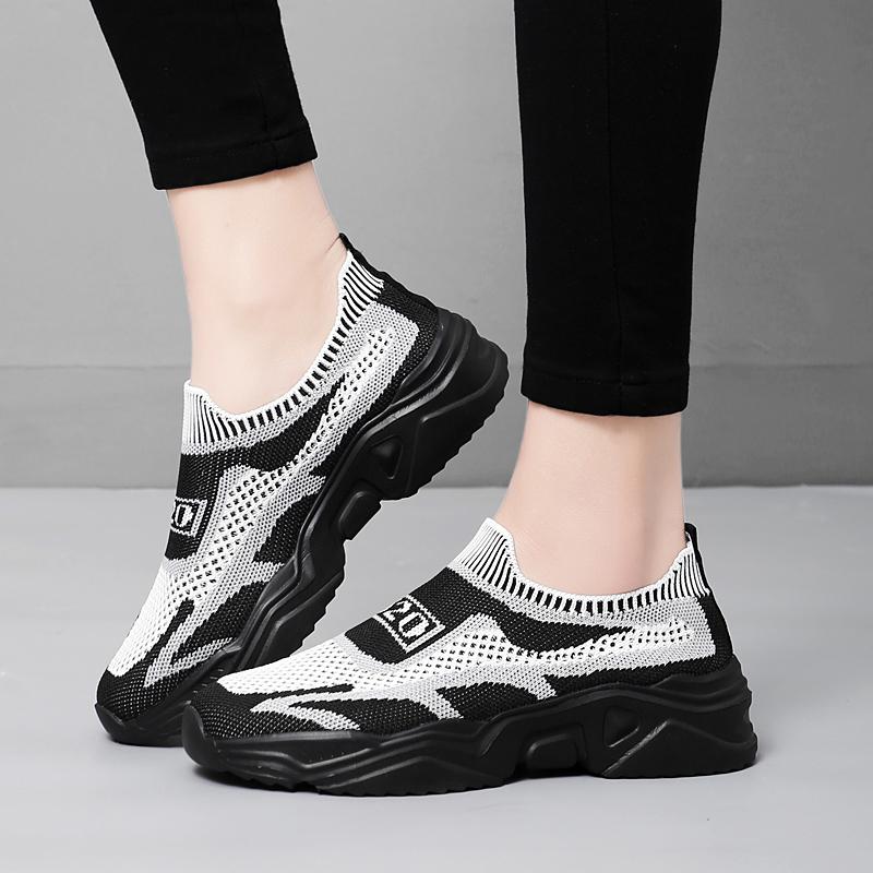 TUINANLE Spring Sneakers Plus Size 35-44 Women Black Shoes Summer Casual Slippers Pink Walking Shoes