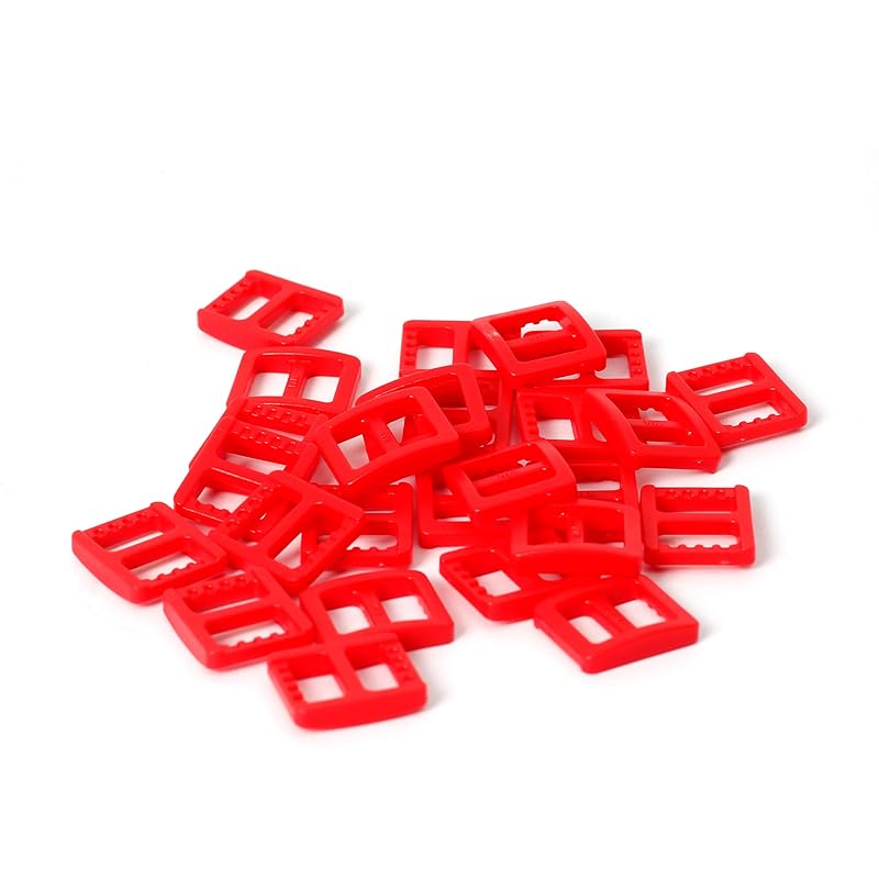 

[Proooooces] connection adjuster 10mm 30 pieces buckle plastic backpack string adjuster metal fittings handmade fastener material material parts DIY