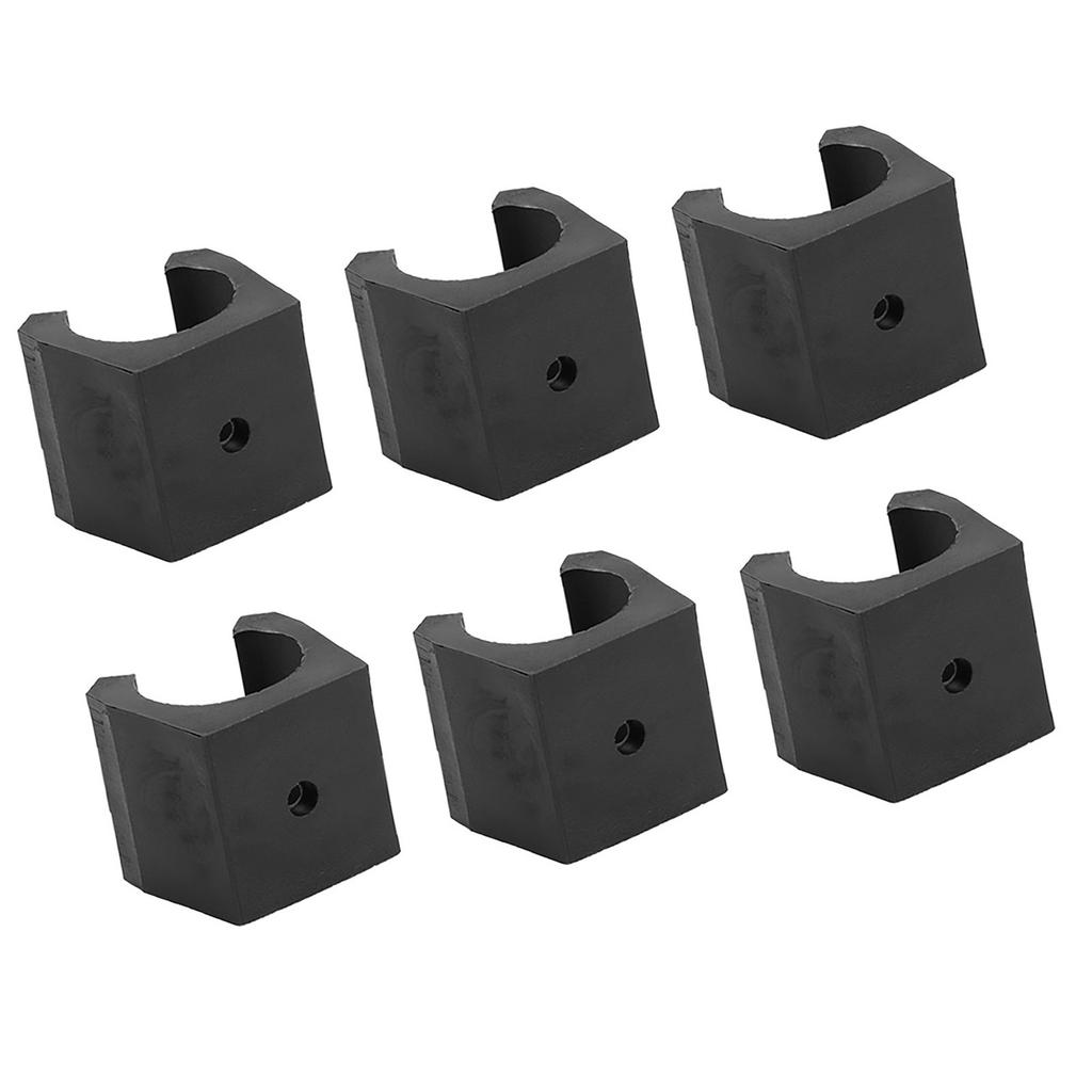 6 Stück Kunststoff Billard Pool Einzelhalter Mini Ruten Organizer Träger Zubehör