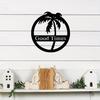 1pc Coconut Theme Decor - Stunning Wall Art Decorations Combining Iron Crafts, Modern Appeal for Bedroom, Delicate Sticker Mural