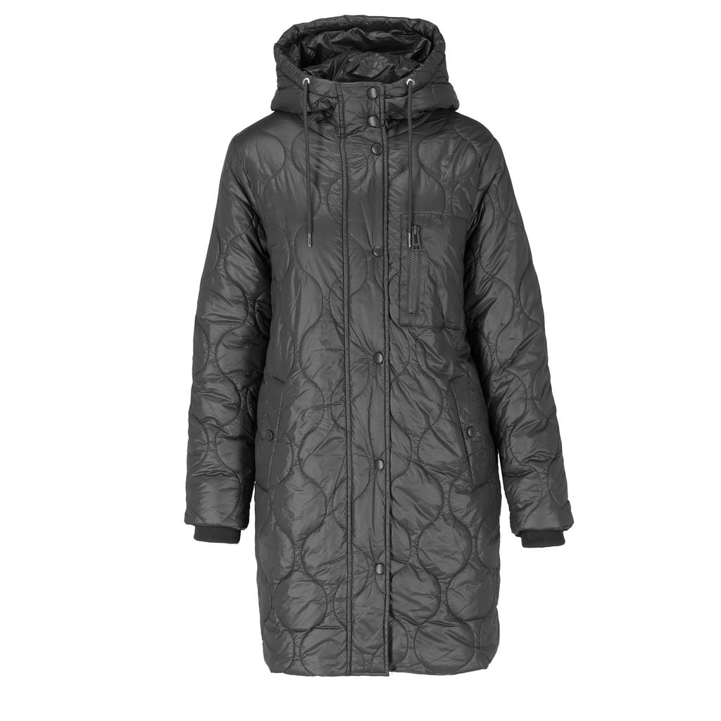 WOMEN' QUILTED LIGHTWEIGHT JACKET WITH HOOD