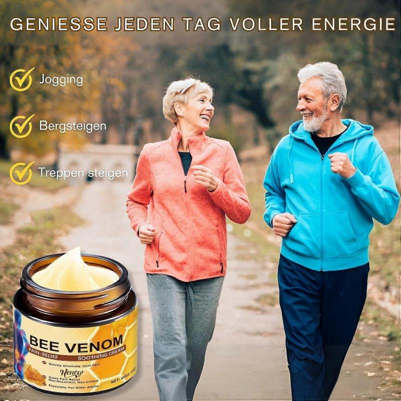 Bee Venom Ointment, Bee Venom Cream Relief from Joint Pain, MultiPurpose Bee Cream for Multiple Body Areas, Bee Venom Joint Cream, Portable