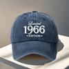 Pc Limitovaná edice Vintage baseballová čepice Nastavitelná Snapback Retro s designem Prodyšná Vhodná pro muže Ženy Stretch