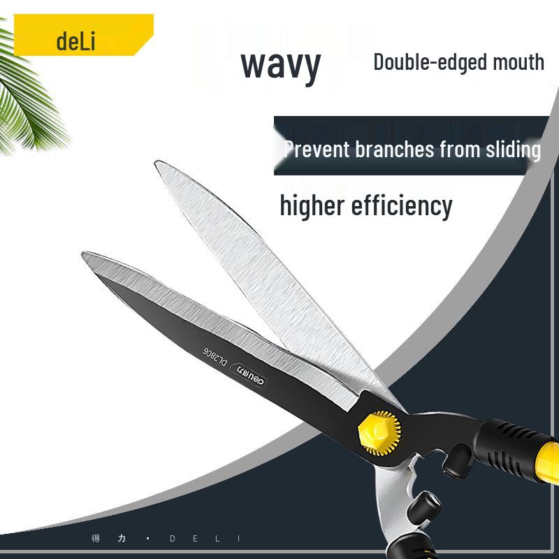 Deli Garden Pruning Shears for Flowers, Branches & Fruit Trees - Heavy-Duty, Large, Durable Tools