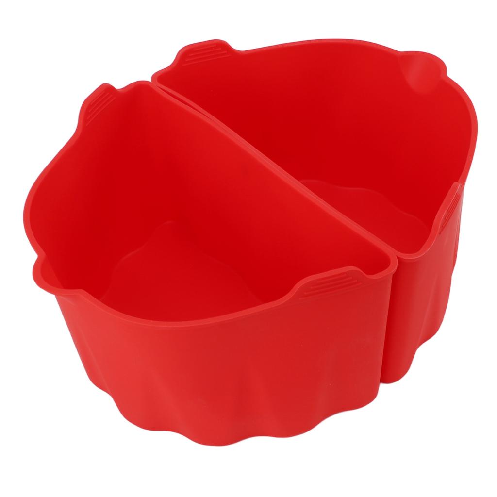 2Pcs Slow Cooker Liner 6?7QT Silicone Cook Pot Divider Slow Cooker Cooking Liner for Home