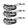 3 Pcs Soccer Bracelet Boys Soccer Charm Bracelet Soccer Football Bracelet Soccer Bracelet Soccer Jewelry