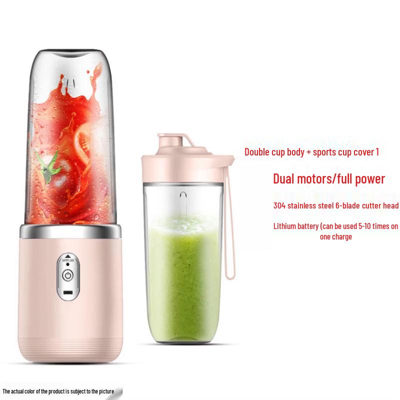 ZISIZ Portable Rechargeable Mini Juicer Blender