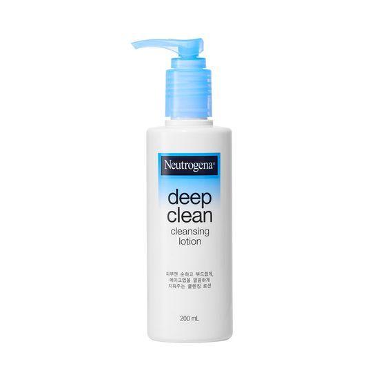 Neutrogena Deep Clean Cleansing Lotion (Cleansing Milk) 200ml x 2