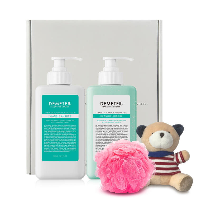 DEMETER EARTH Icelandic (Lotion + Wash + Character Bear + Shower Ball)