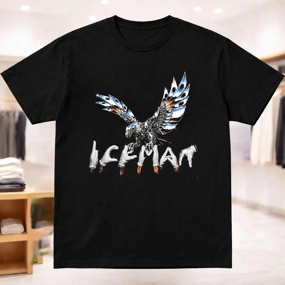 Drake Iceman Album 2026 Diamond Gloves Eagle Chrome Shirt L