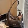 College Style Student Class Backpack Women's Autumn New Trend Shoulder Bag Large Capacity Fashion Commuter Bag