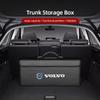 1 Stück faltbare Aufbewahrungsbox für den Kofferraum, Organizer-Zubehör für Volvo XC90 V90 V60 XC60 V40 EC40 EX40 S80 S60 S90 C40 XC40 V70