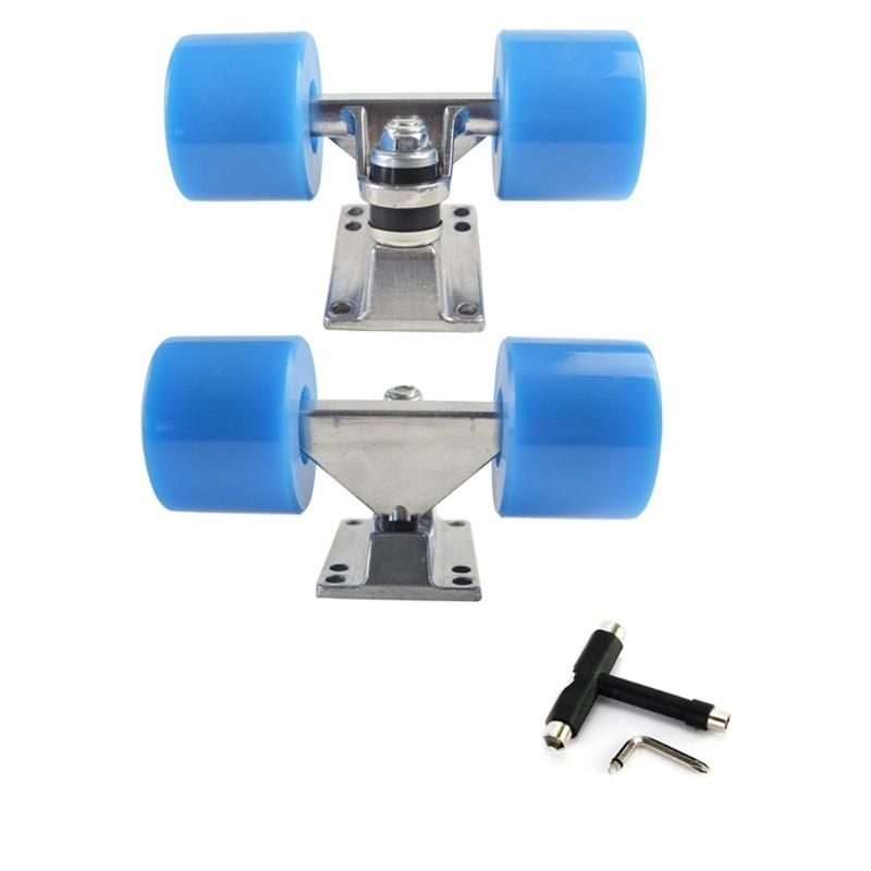 Skateboards Truck and PU Wheel Skateboards Wheel Bracket Professional Bridge Skate Board Bracket Wheel Sturdys Base