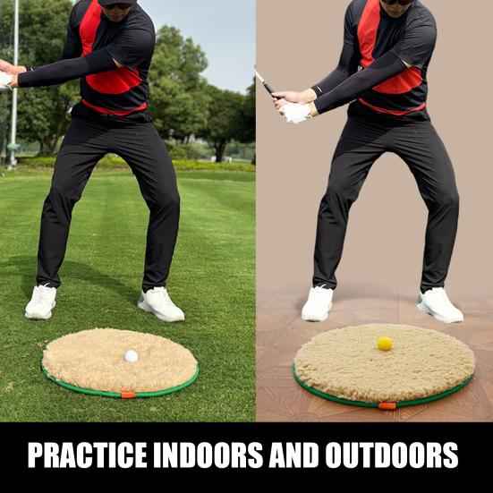 Portable Sand Pit Pad Simulator Feel Real Sand Fly Feedback Strengthened TPR Bottom Sand Trap Training Aid