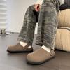 Niche cool slippers baotou half slippers new summer breathable leisure lazy Velcro Birkenstocks tide