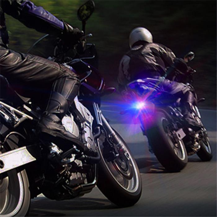 Motorcycle Brake Turn Signal LED Lamp Warning Tail Stop Strobe Flash Light