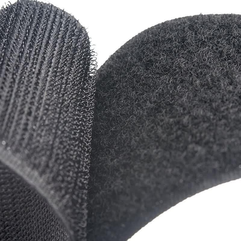 Jingfan Black Hook & Loop Fastener Tape Set