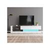 Meuble TV - Elegant - 1,4 M - Éclairage LED 16 Couleurs - Pour Écran 60 Pouces - Design Moderne