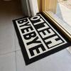VIKAMA Fashion Hello Rug Bedroom, Living Room, Study, Entryway Decor Door Mat, Non-Slip, Stain-Resistant Floor Mat Home Decor