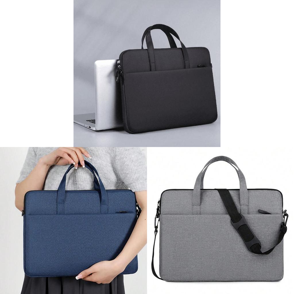 Lightweight Polyester 14in Laptop Sleeve With Handle For Business Professionals