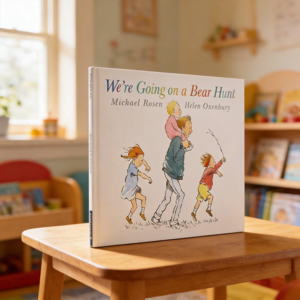 We Re Going On A Bear Hunt Interactive Childrens Book For Early Learning And Reading Practice
