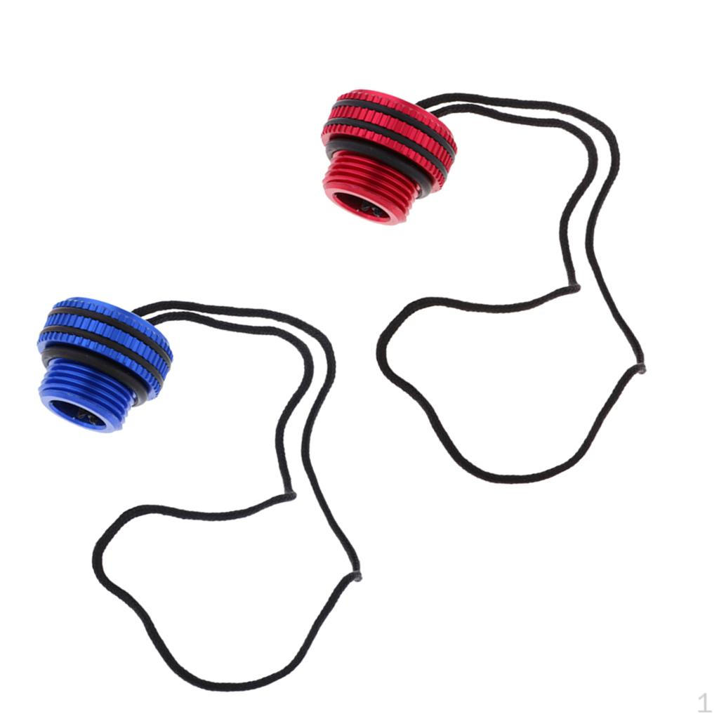 

Scuba Diving Tank Valve Threaded Dust Plug Cap Cover Replacement