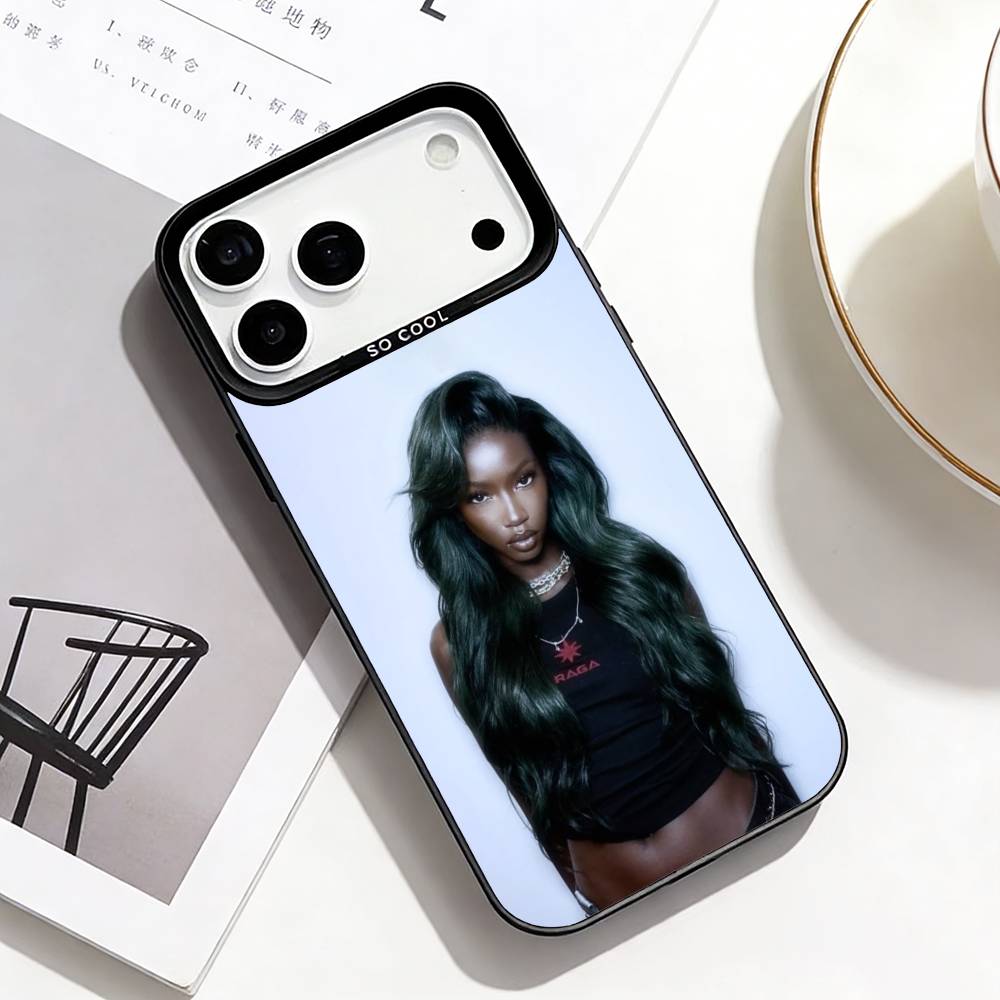 A-Anok Yai Couture Model Phone Case For iPhone17,16,15,14,13,12,Pro Max Black Colorful Phone case